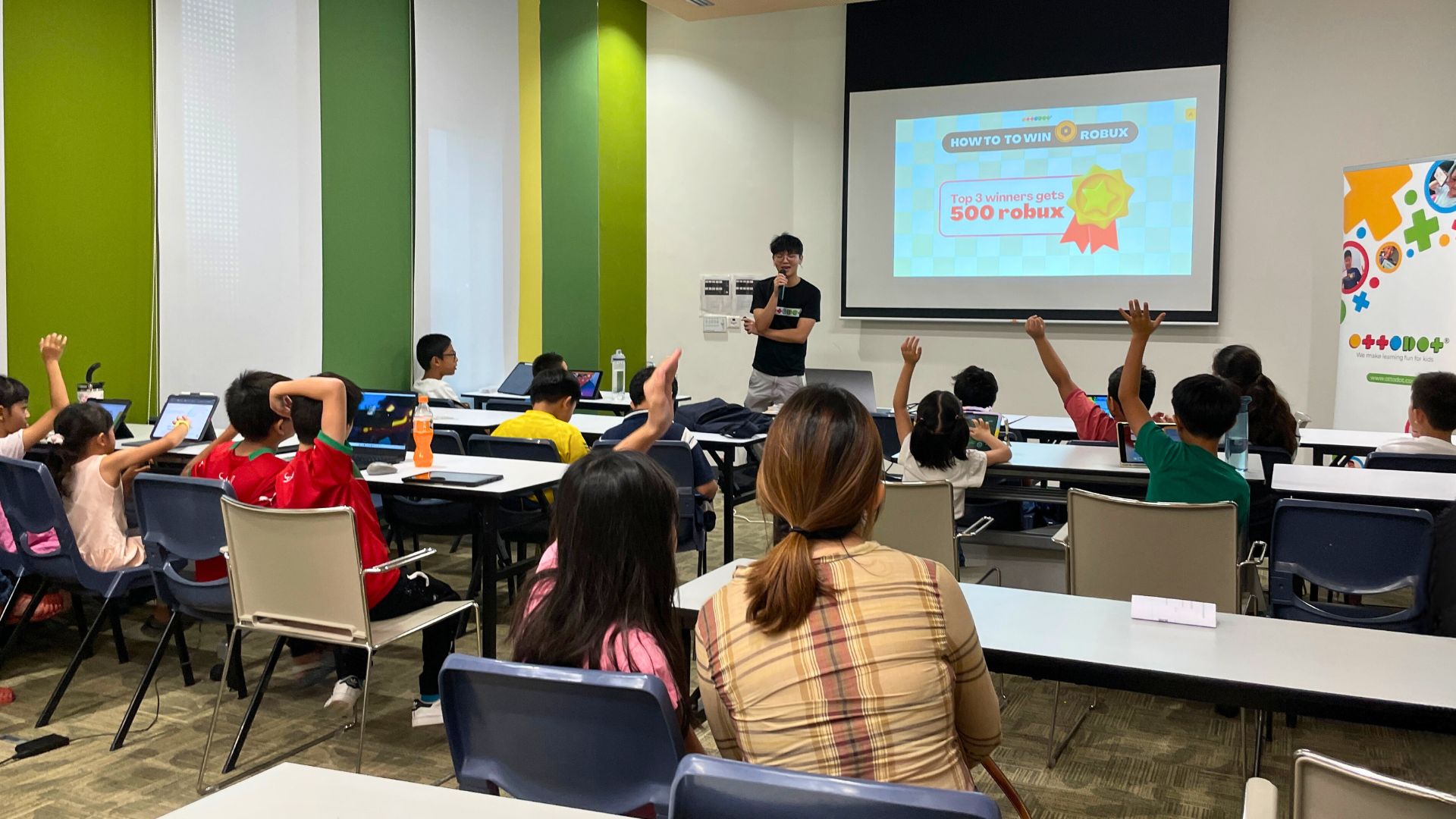 Ottodot AI class for kids in Singapore